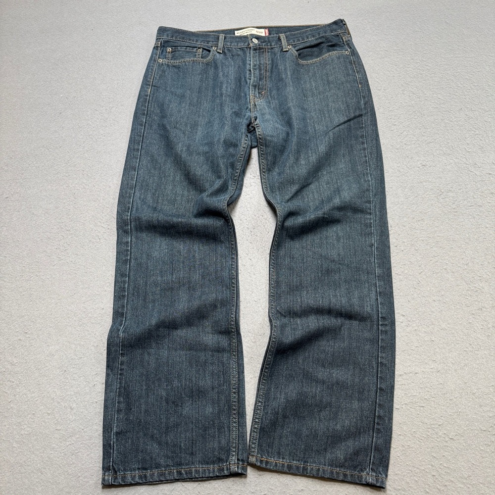 Levi's 559 Jeans Men's 36x32 Blue Denim Relaxed Fit Straight Leg Cotton Utility